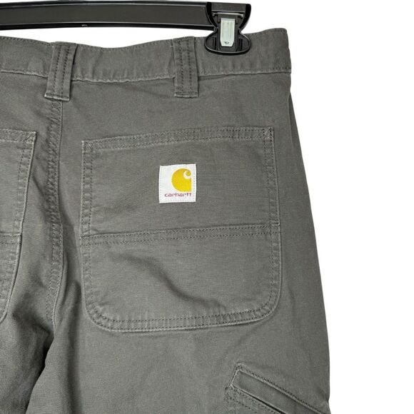 |EUC| CARHARTT Rugged Flex® Relaxed Fit Canvas Work Pant (32x34) - Picture 6 of 9